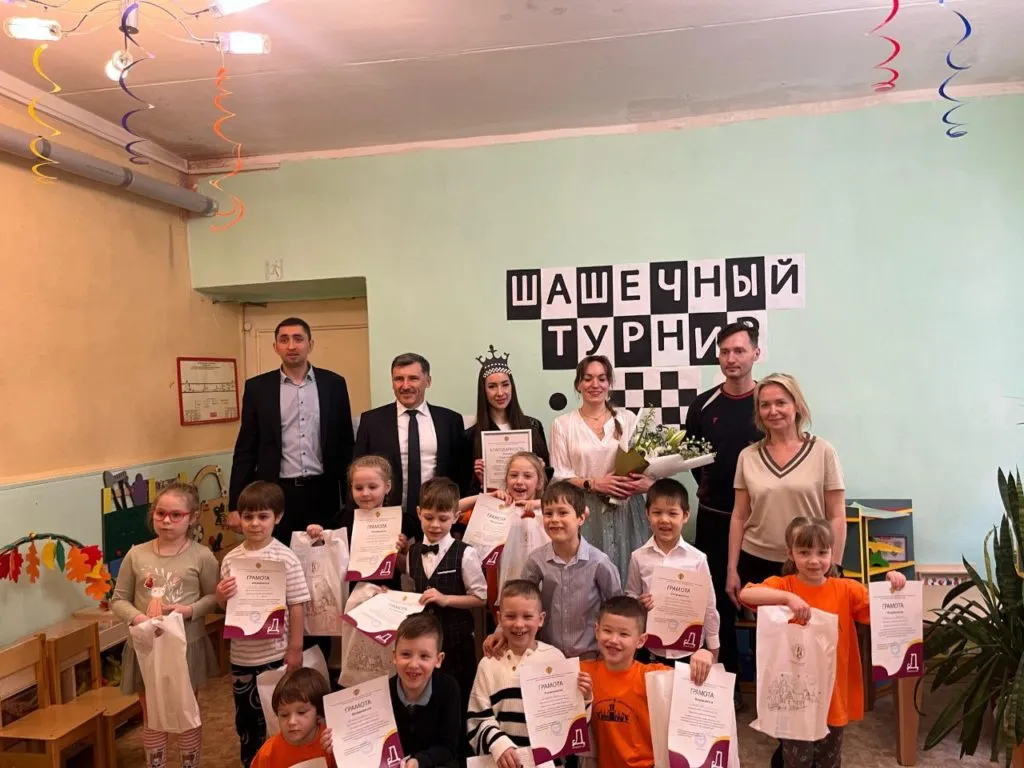 Финал шашечного турнира «Веселые клетки»